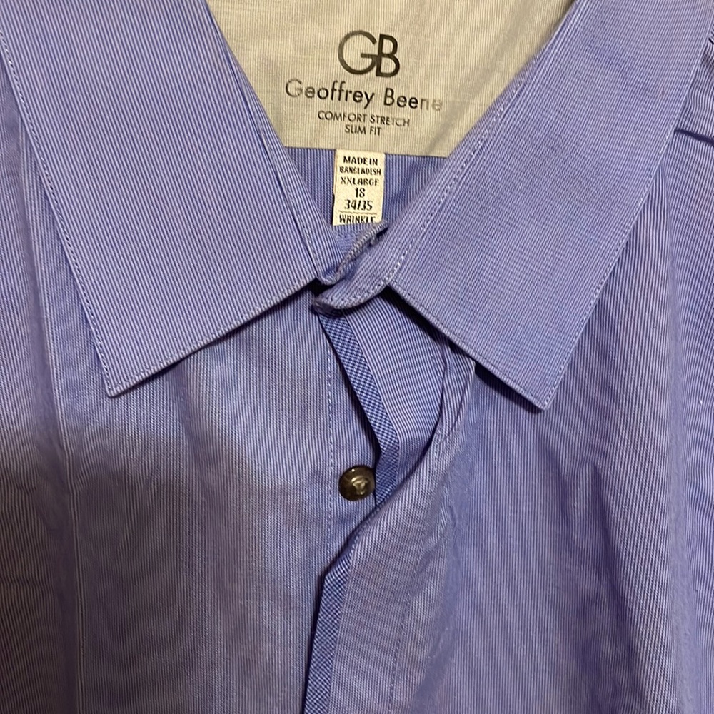 Geoffrey Beene Comfort Stretch Slim Fit Dress Shirt